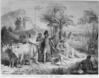 Colony of Texas, General Lallemand at Champ d